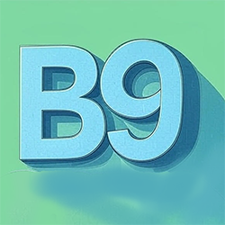 B9 Game Design Logo